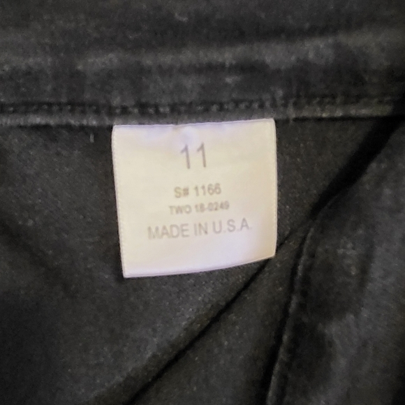 Fashion Nova Super High Waist Denim Skinnies - Black (Size 11) - Picture 3 of 7
